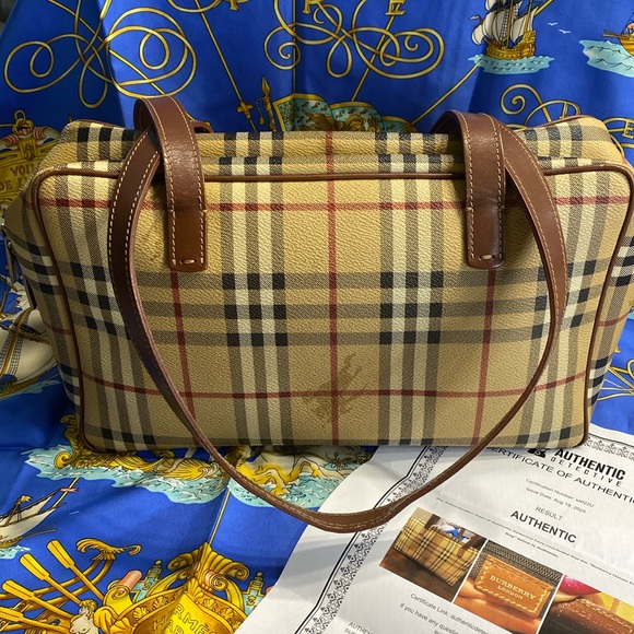 Burberry Square Tote with COA - Picture 2 of 16
